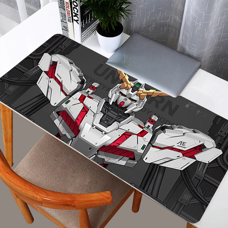 Mouse pads gundam mouse pad jogos grande dywan gamer teclado tapete de mesa mousepad xxl 900x400 para computador