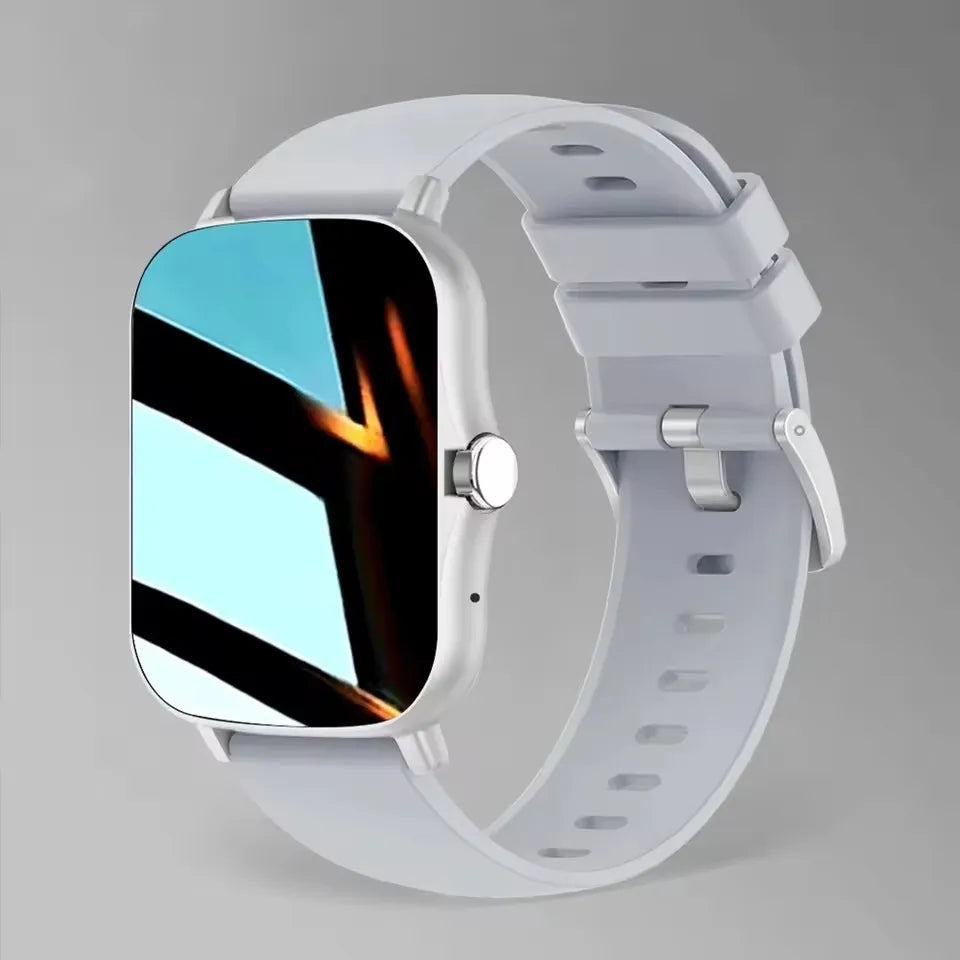 20226 Novo smartwatch de 1,83 polegadas Notificações de chamada Monitoramento do sono Rastreamento de atividades Relógio inteligente compatível com Android e iOS