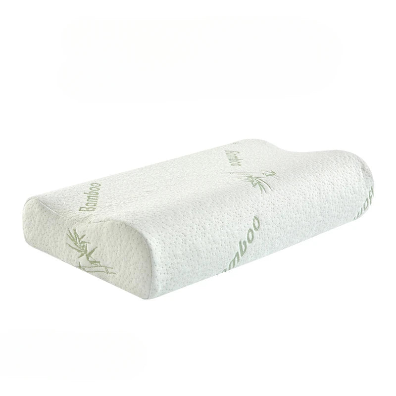 Travesseiro longo de espuma de memória, travesseiro de cama, proteção para pescoço, formato de recuperação lenta, travesseiro de maternidade para dormir, travesseiros ortopédicos