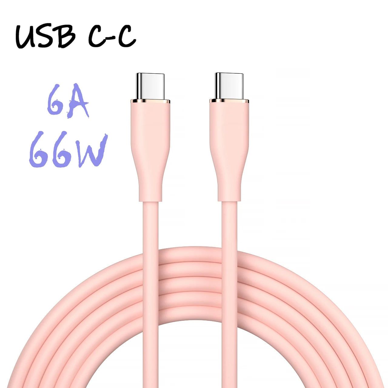 Ugourd silicone líquido usb-tipo c para c cabo de carregamento rápido 66w usb para c pd 60w 45w 27w para huawei scp xiaomi iphone 15 16 pro max