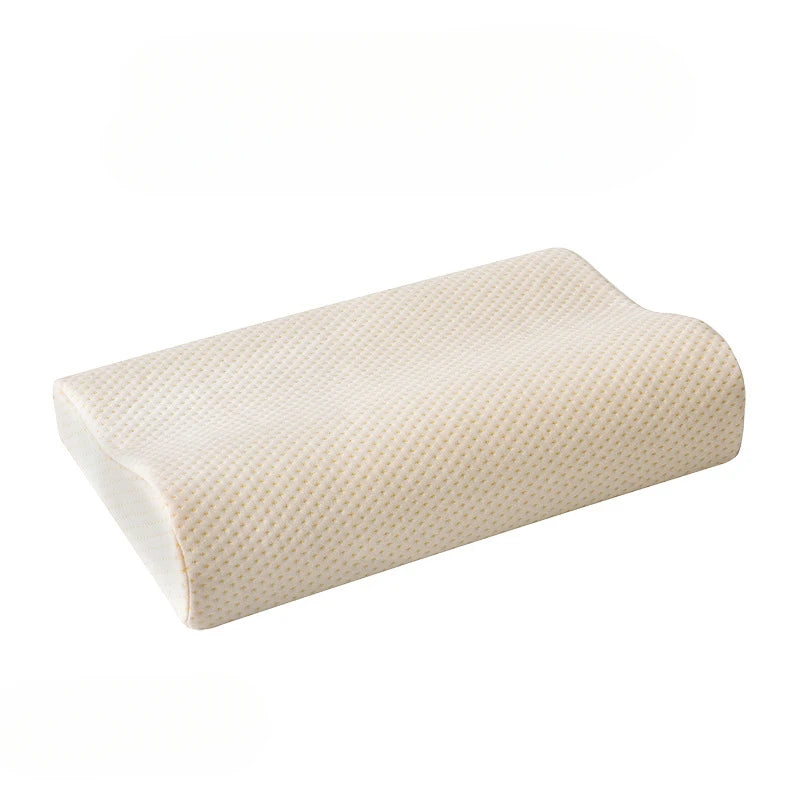 Travesseiro longo de espuma de memória, travesseiro de cama, proteção para pescoço, formato de recuperação lenta, travesseiro de maternidade para dormir, travesseiros ortopédicos