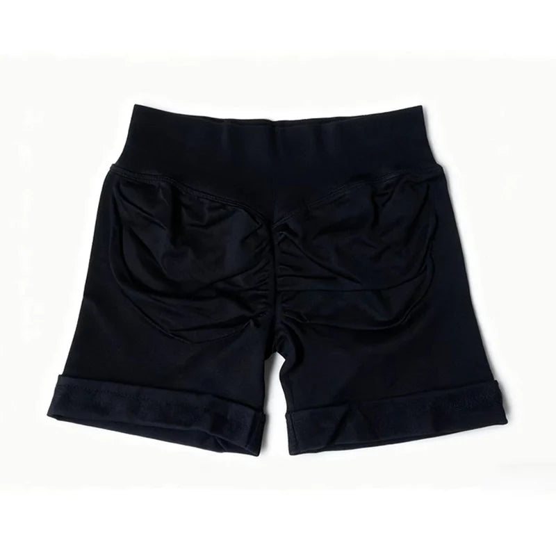 Shorts de impacto |   4.5 "fitness biker curto treino bottoms pilates correndo sem costura leggings ginásio mulher scrunch booty esportes shorts