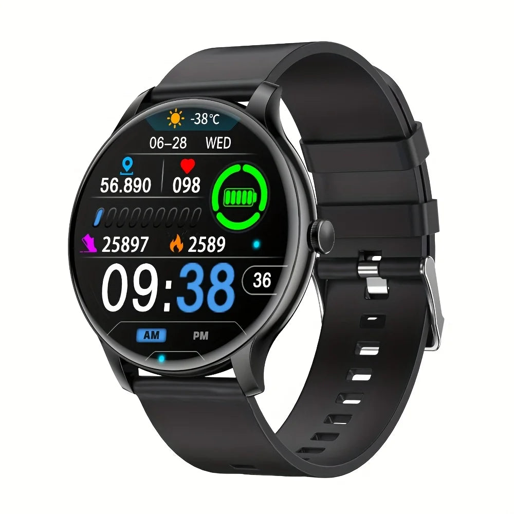 Lxasfit 2025 novo relógio inteligente monitor de saúde do sono freqüência cardíaca bluetooth falar senhoras esporte relógio inteligente para android ios