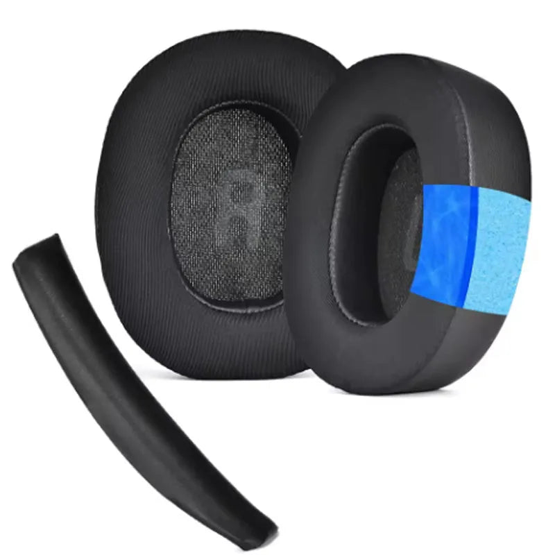 Almofadas e faixa de cabeça para fones de ouvido jbl tune 700bt, 710bt, 720bt, 750btnc, 760nc, 770nc, substituição de almofadas de ouvido