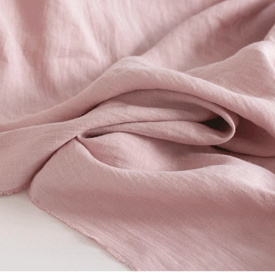 Cortina com Rod Pocket for Window, 100% Linho, Filtragem de Luz, Farmhouse Living Room, Children Bedroom, Environmental, Linen