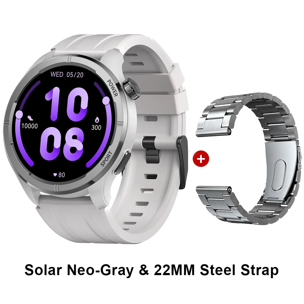 HAYLOU Solar Neo Smartwatches 1,53'' HD Display 24H Monitoramento de saúde Bluetooth Chamada Relógio inteligente Homens Mulheres Relógios esportivos inteligentes