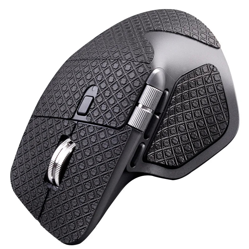 Para Logitech MX Master 4: Fita Antiderrapante Artesanal de Pele de Lagarto para Mouse Sem Fio, Adesivo que Absorve o Suor para MX Master 4