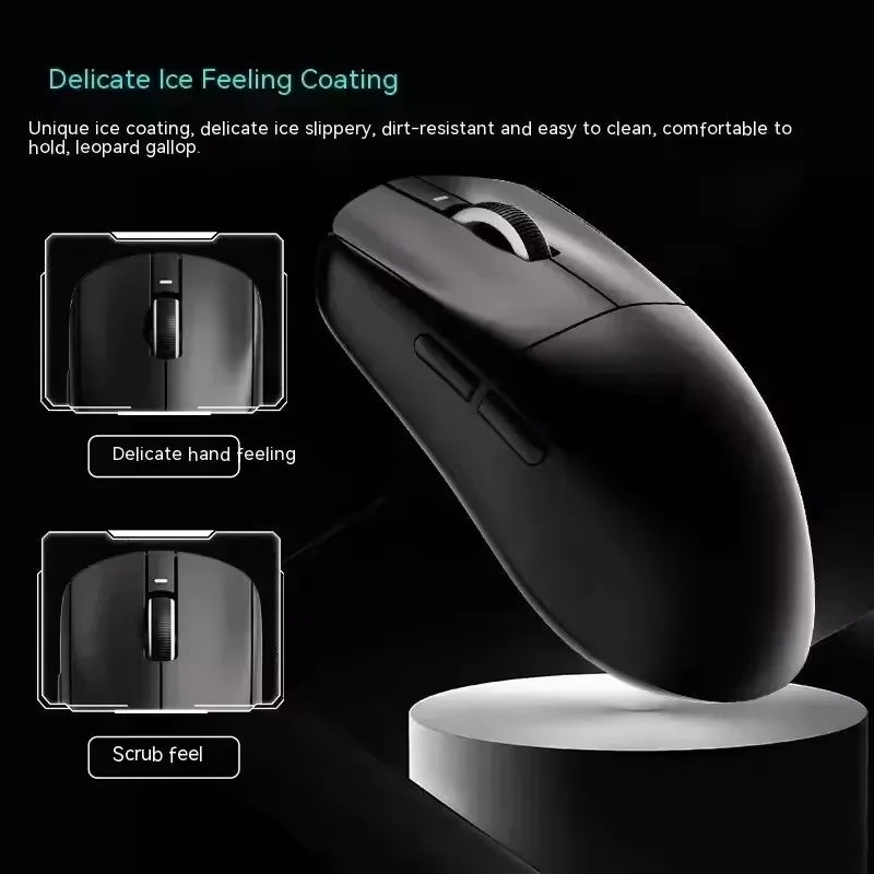 Mouse Sem Fio VXE Dragonfly R1 com Sensor PAW3395, Nordic 52840, Mouse para Jogos 2KHz FPS, Velocidade Inteligente e Baixa Latência para Jogos e Escritório
