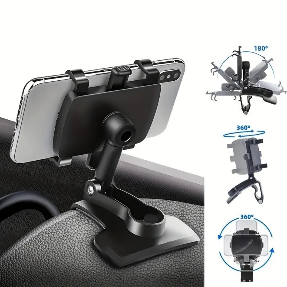 Suporte do telefone do carro suporte universal painel clipe de montagem gps suporte do telefone móvel do carro no carro para iphone samsung xiaomi