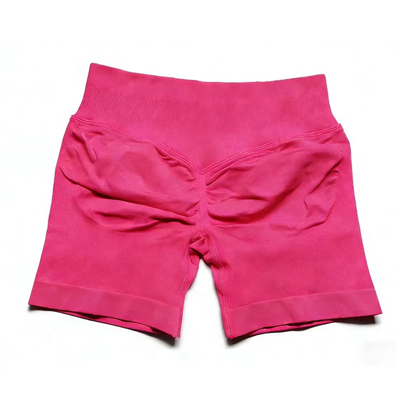 Shorts de impacto |   4.5 "fitness biker curto treino bottoms pilates correndo sem costura leggings ginásio mulher scrunch booty esportes shorts