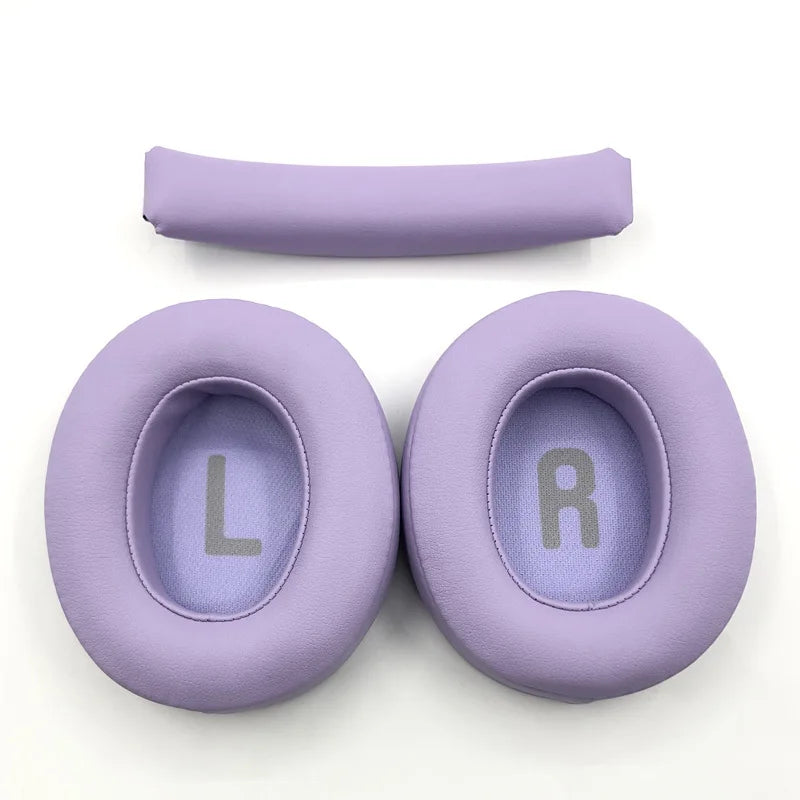 Almofadas e faixa de cabeça para fones de ouvido jbl tune 700bt, 710bt, 720bt, 750btnc, 760nc, 770nc, substituição de almofadas de ouvido