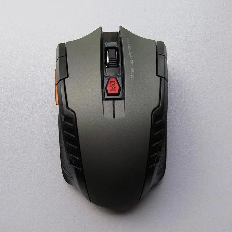Mouse óptico sem fio de 2,4 GHz para PC laptop computador receptor USB mini mouse portátil