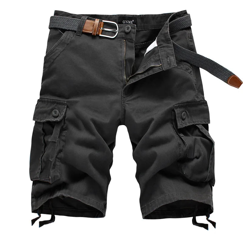 Bermudas Masculinas de Verão 2026: Shorts Xadrez da Moda, Casuais, Militares e Cargo Sem Cinto
