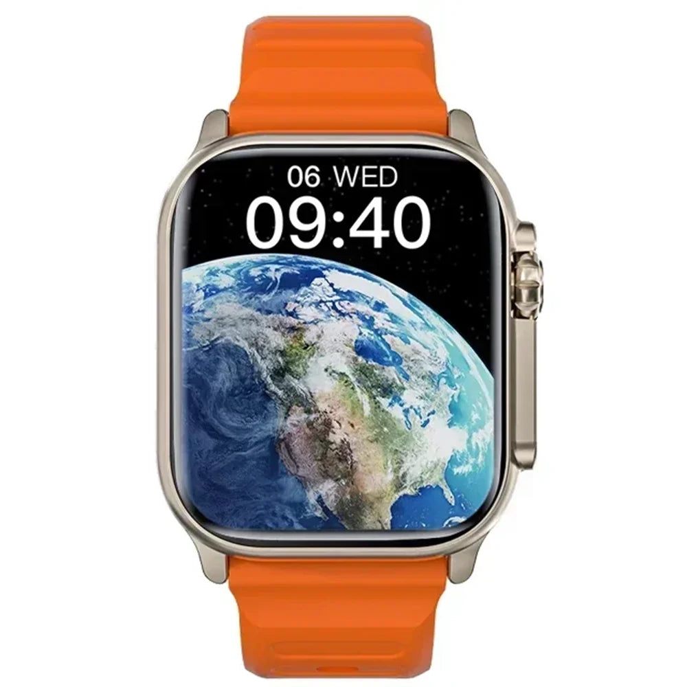 LAXASFIT Relógio Inteligente Bluetooth Talk Smartwatch Aviso de Mensagem Monitor de Freqüência Cardíaca Relógio Esportivo para Android IOS Homens Mulheres