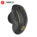 Imice mouse sem fio com receptor usb de 2.4ghz, mouse 1600dpi para computador, laptop, tablet, pc, macbook, mouse ergonômico para jogos