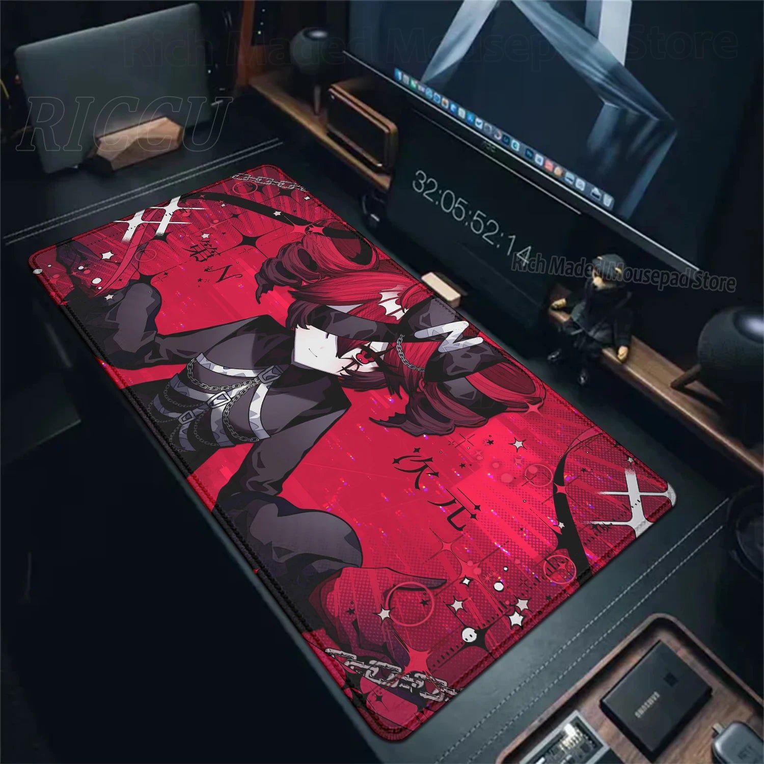 Bonito anime menina k-Kasane teto mousepad grande gaming mouse pad lockedge teclado do computador tapete de mesa pc gabinete tablepad xxl tapetes