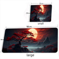 Céu estrelado lua mouse pad grande computador escritório jogo tapetes de mesa xxl borracha antiderrapante teclado de jogos mousepads longos almofadas de mesa