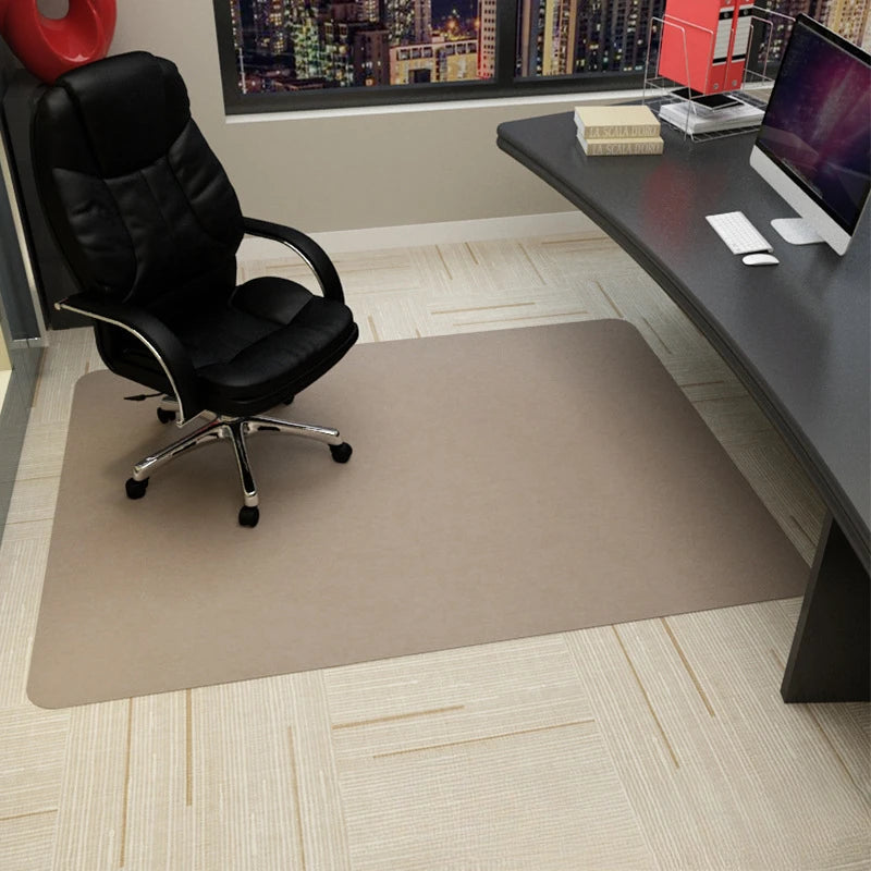 Escritório giratório Rolling Chair Mat, Computer Gaming Chair, quarto e sala de estar, cores, 90x120cm