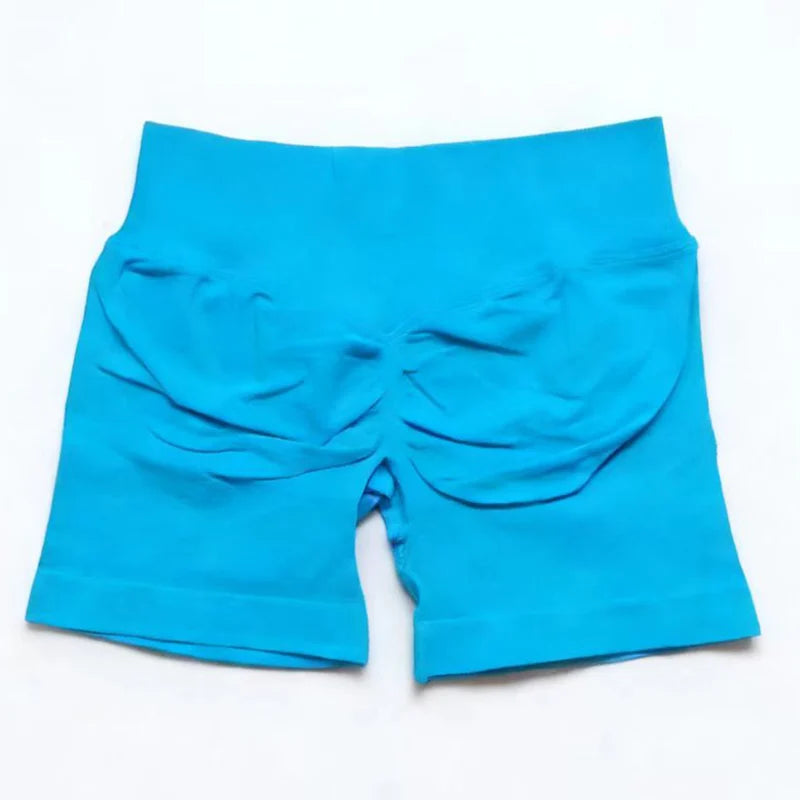 Shorts de impacto |   4.5 "fitness biker curto treino bottoms pilates correndo sem costura leggings ginásio mulher scrunch booty esportes shorts