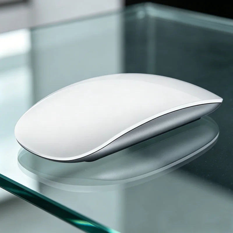 NOVO MOUSE Bluetooth Sem Fio Ultrafino Recarregável Silencioso Multi Arc Touch Magic Mouse Para Laptop iPad Mac PC Macbook
