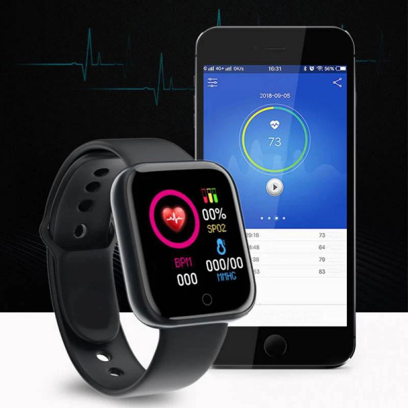 Relógio inteligente para mulheres relógio de pulso bluetooth conectado telefone player música fitness esporte pulseira monitor sono relógios digitais