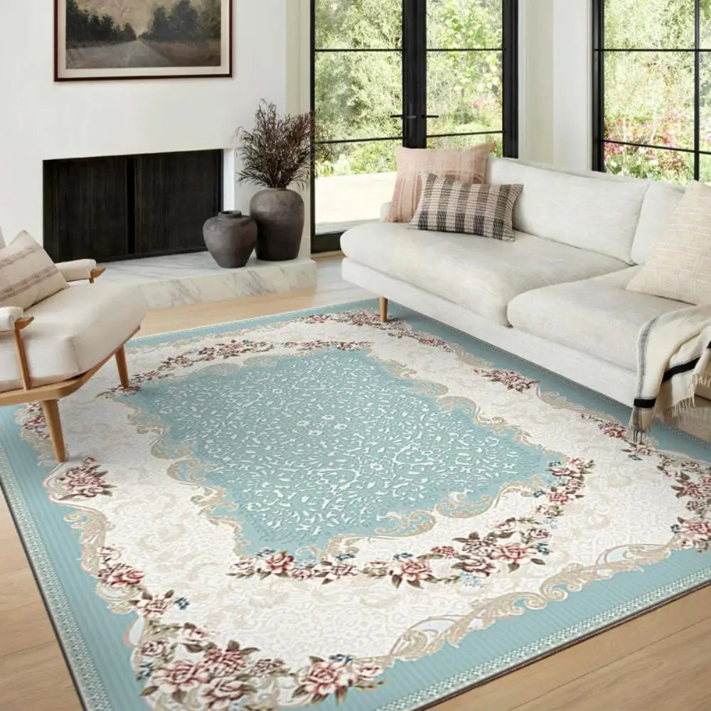 Vikama boho luxo tapete de cristal veludo quarto sala estar decoração casa do vintage exótico moderno e minimalista grande área tapete