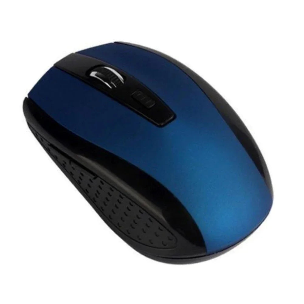Mouse de computador sem fio usb ajustável gamer gaming 6 botões óptico 2.4 receptor usb para computador acessórios para computador