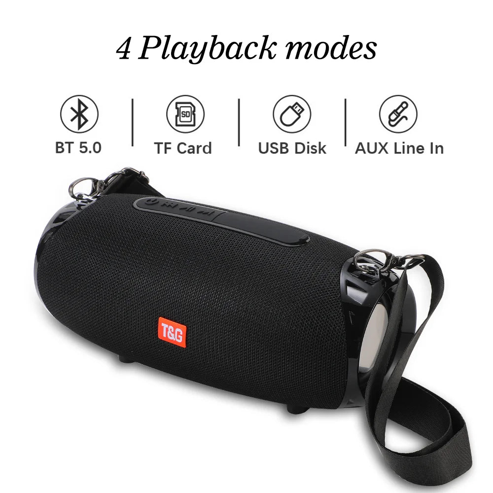 Subwoofer bluetooth alto-falante portátil sem fio rádio fm computador pc tv 10w poderoso woofer baixo caixa de som música grande caixa de som
