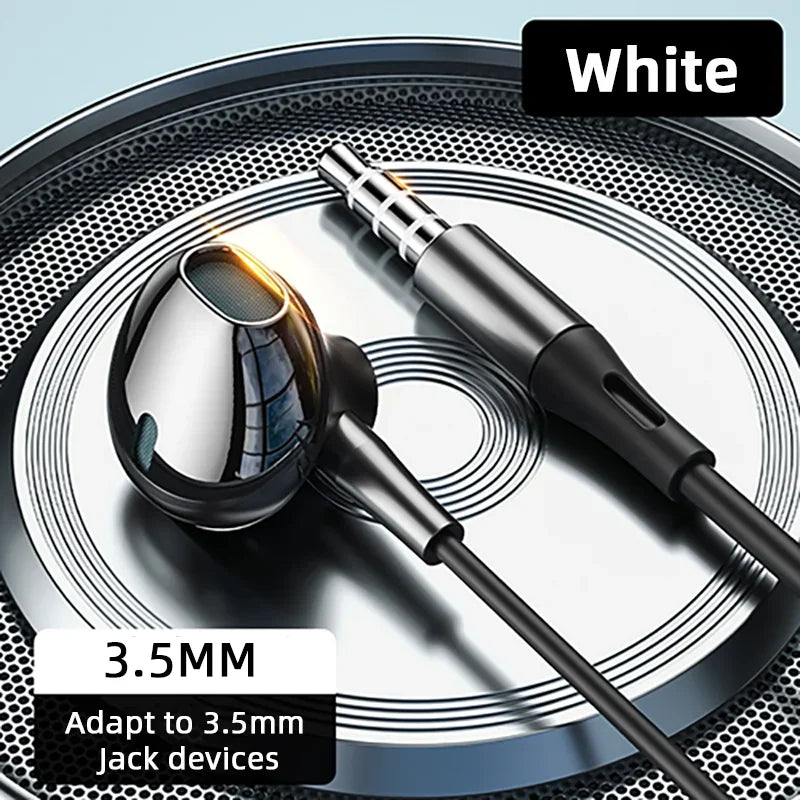 Fones de Ouvido Samsung HiFi com Controle de Volume e Microfone, USB Tipo C e Conector de 3.5mm, Fones de Ouvido com Fio para Galaxy S25 S24 S23 S22 Ultra
