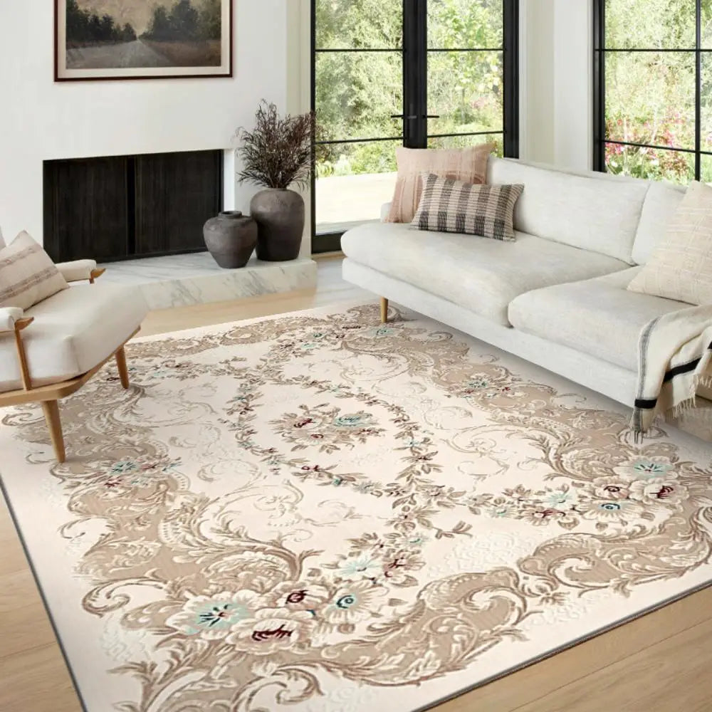 Vikama boho luxo tapete de cristal veludo quarto sala estar decoração casa do vintage exótico moderno e minimalista grande área tapete