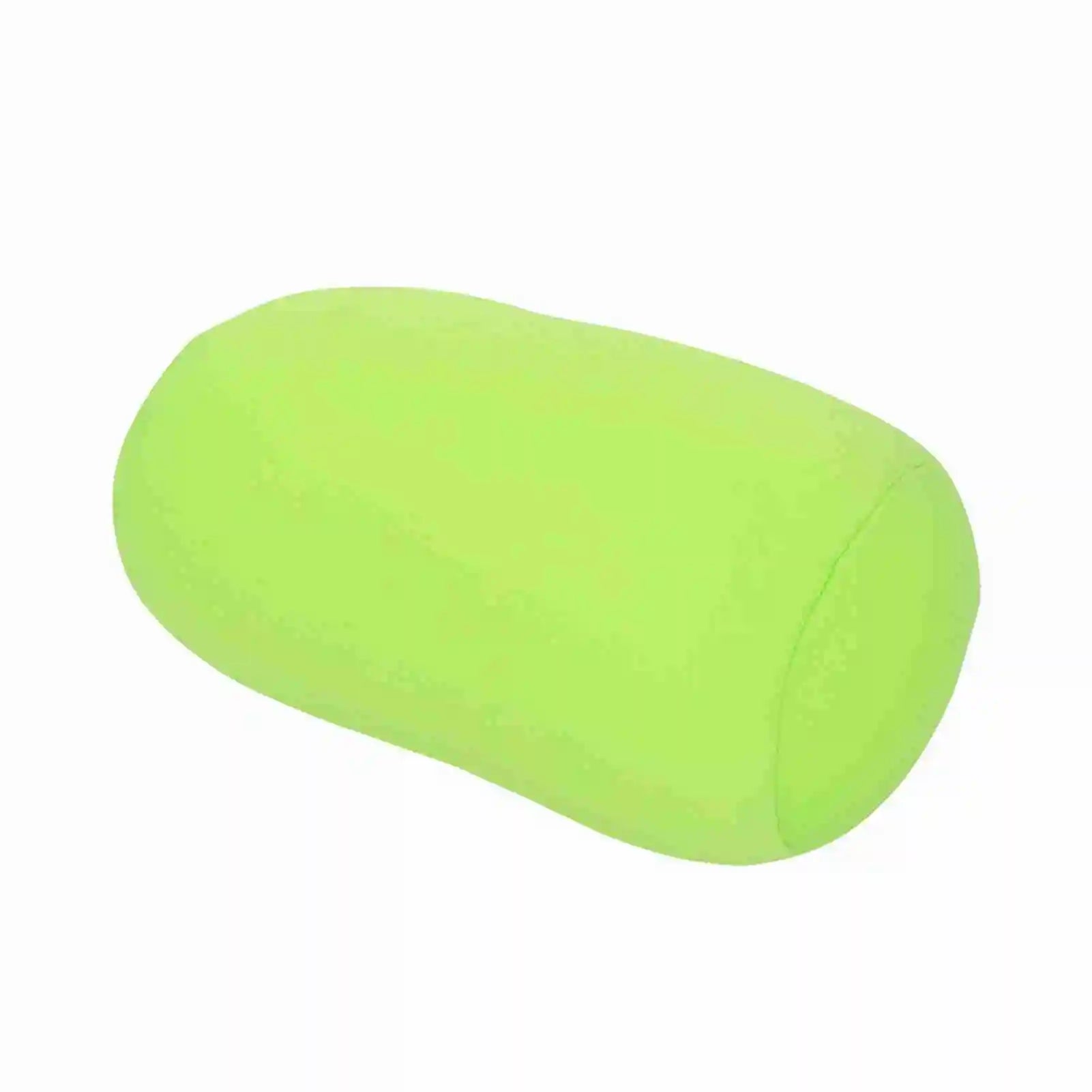 Mini microconta volta almofada rolo lance travesseiro viagem casa sono pescoço apoio confortável micro grânulo travesseiro de dormir