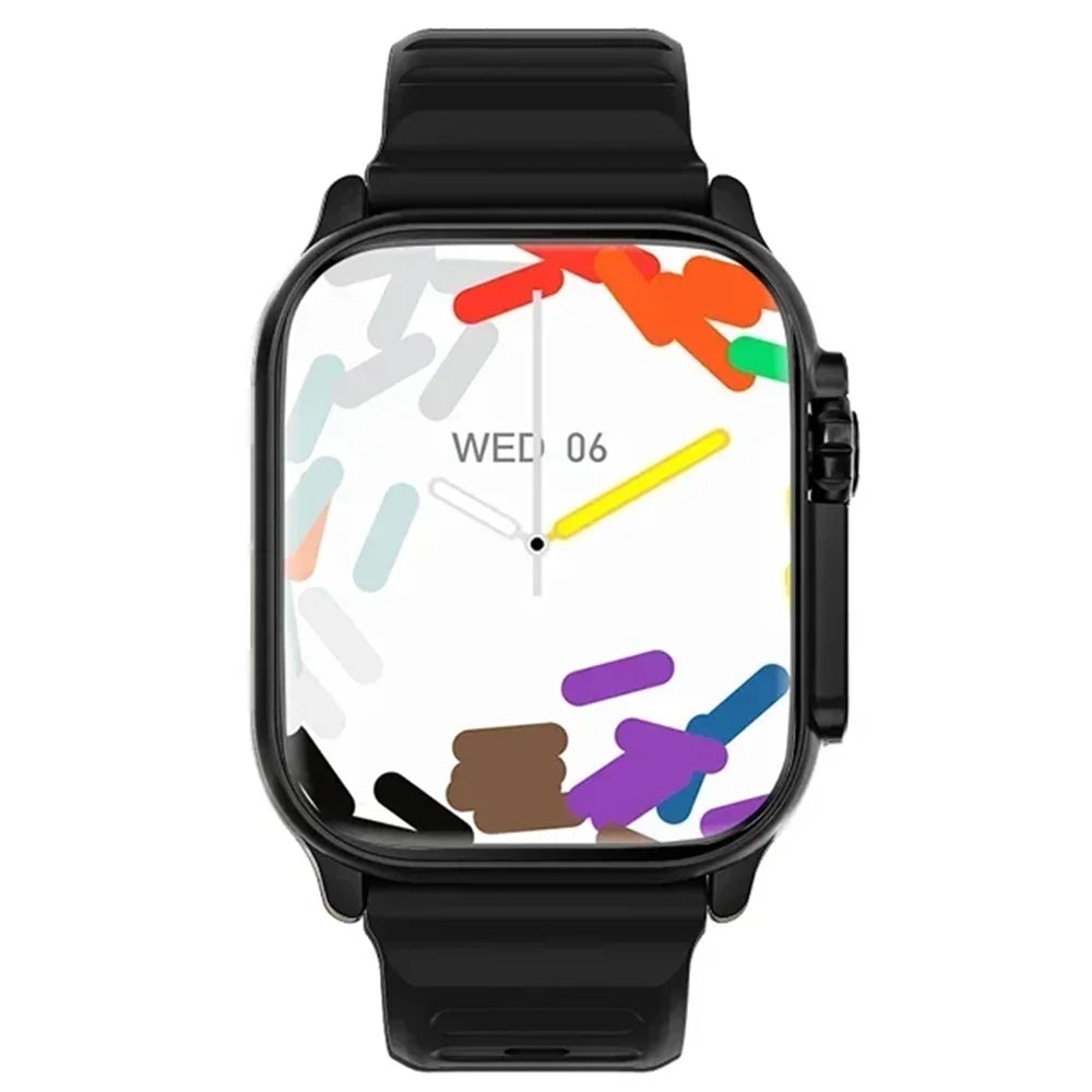 LAXASFIT Relógio Inteligente Bluetooth Talk Smartwatch Aviso de Mensagem Monitor de Freqüência Cardíaca Relógio Esportivo para Android IOS Homens Mulheres