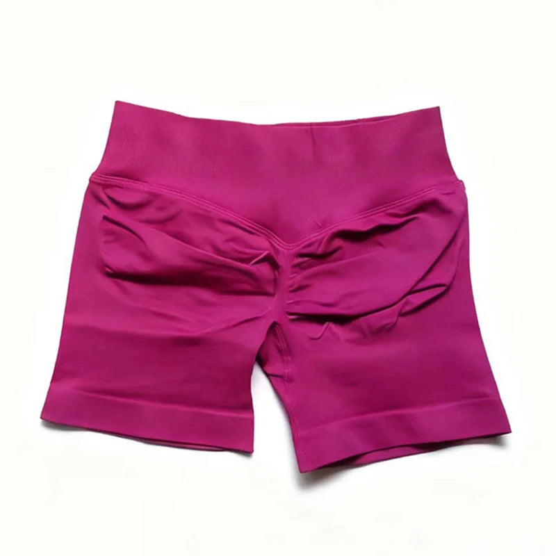 Shorts de impacto |   4.5 "fitness biker curto treino bottoms pilates correndo sem costura leggings ginásio mulher scrunch booty esportes shorts