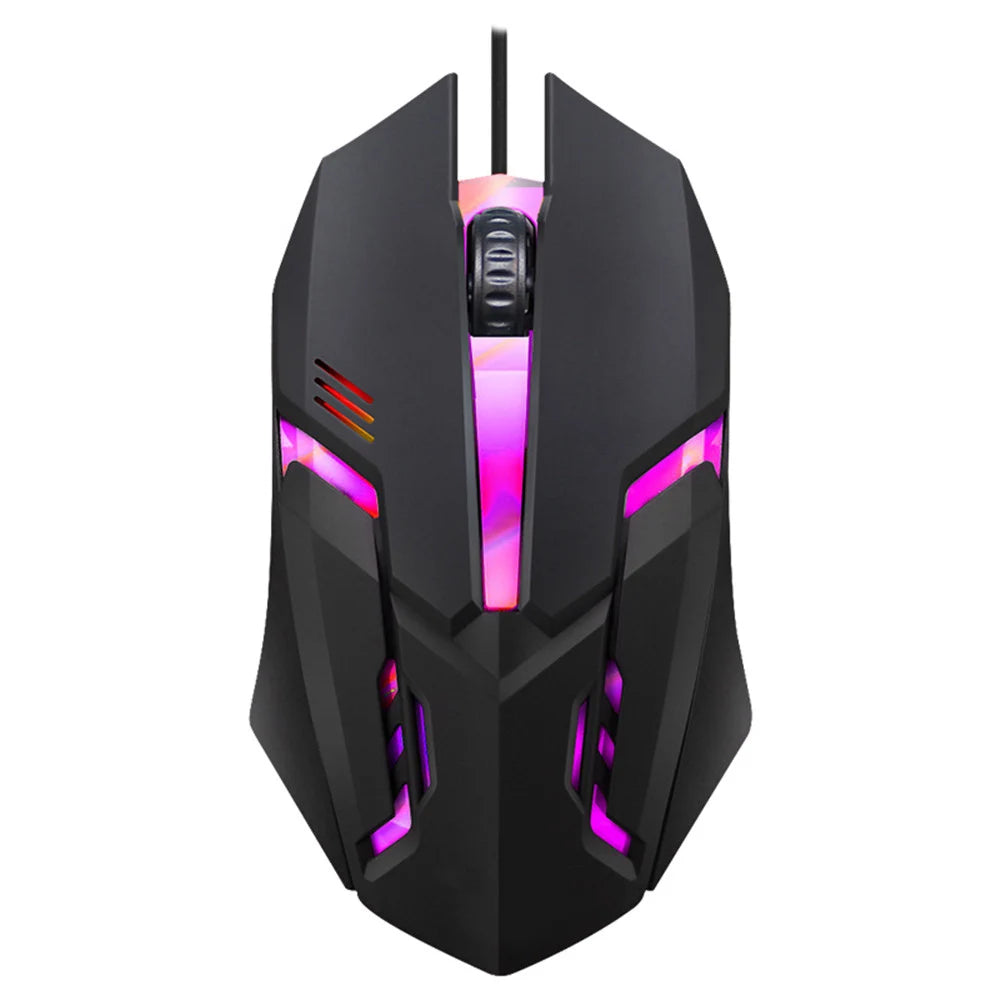 E-sports usb com fio mouse colorido led mouse para jogos 5000 dpi com fio mouse óptico com fio gamer mouse para desktop computador portátil