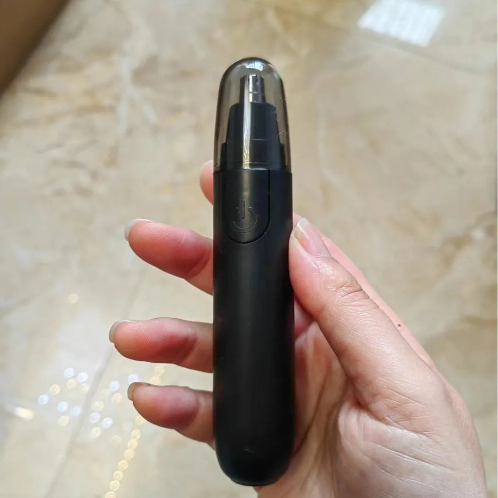 Nariz elétrico aparador de pêlos implementar barbeador clipper das mulheres dos homens orelha pescoço sobrancelha trimmer barbeador homem limpo trimer navalha removedor kit