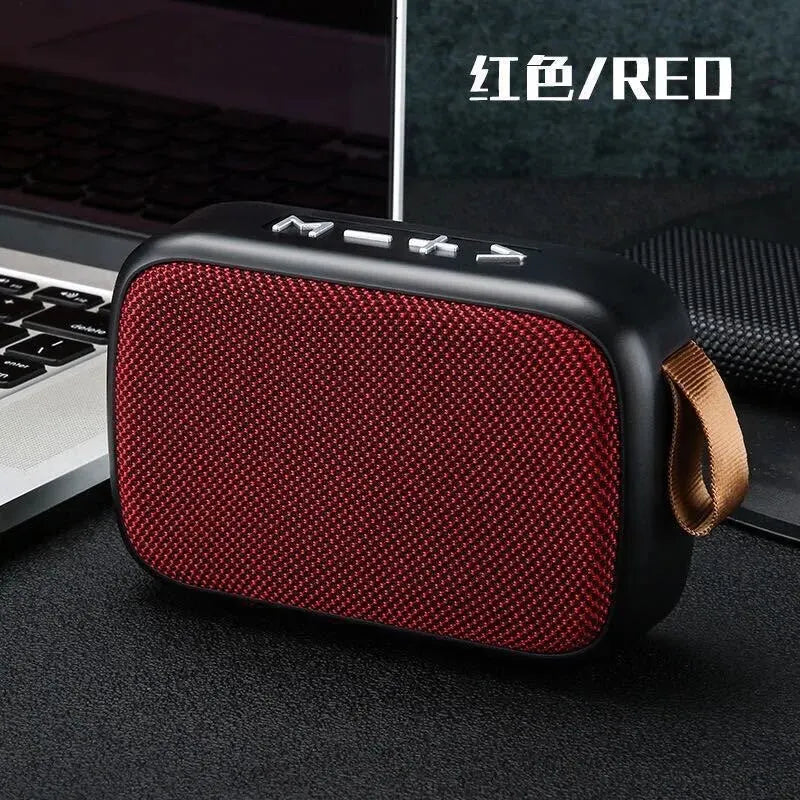 Novo Alto-falante sem fio ao ar livre portátil BLUETOOTH subwoofer mini alto-falante casa pano cartão alto-falante
