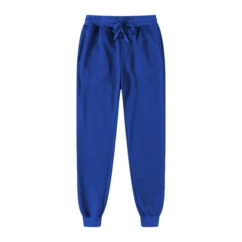 2026 novas calças esportivas casuais masculinas moda cor sólida calças soltas street wear outono/inverno lento correndo calças de fitness