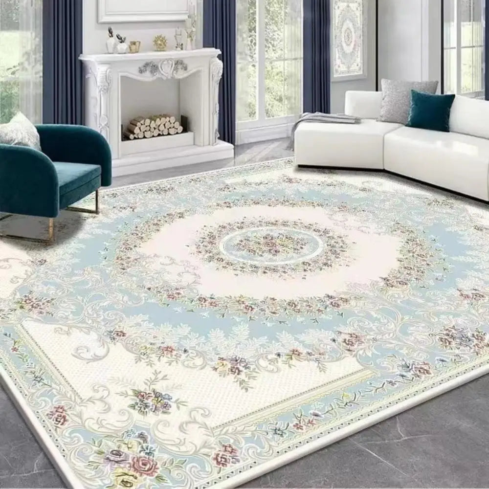 Vikama boho luxo tapete de cristal veludo quarto sala estar decoração casa do vintage exótico moderno e minimalista grande área tapete