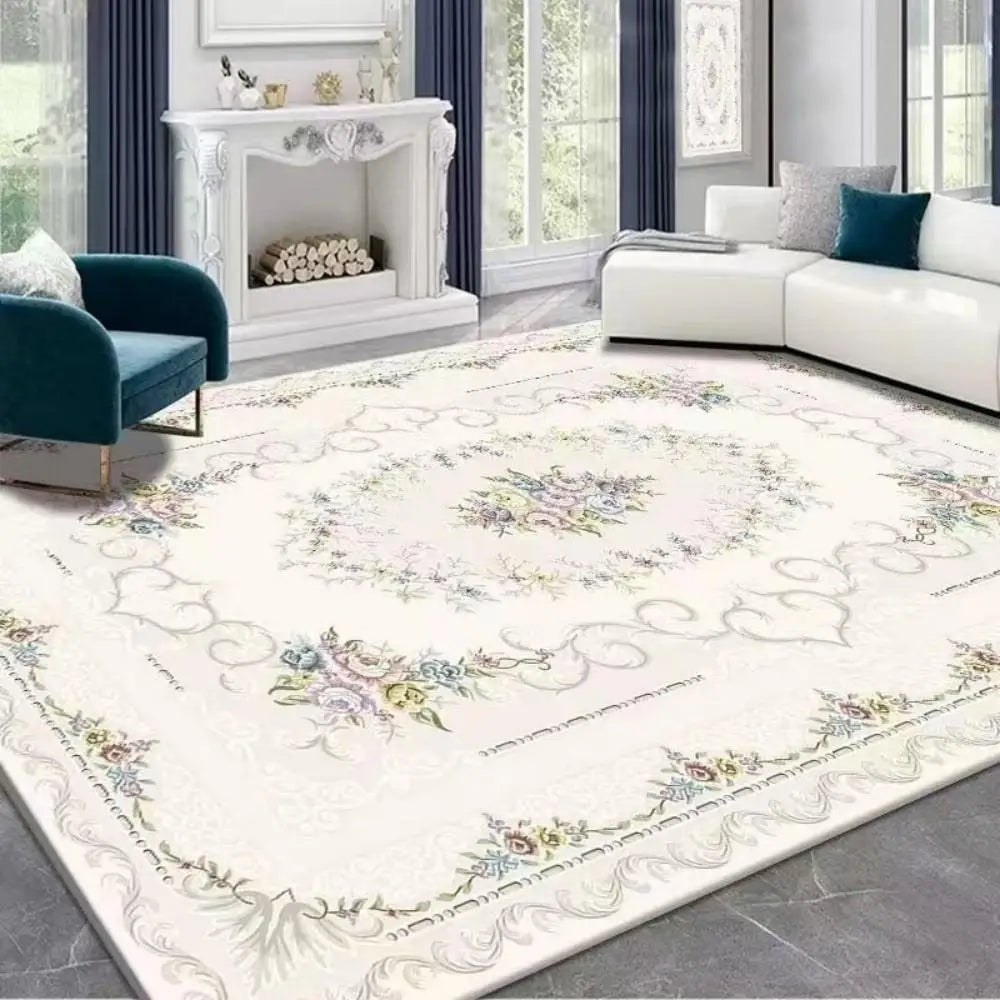 Vikama boho luxo tapete de cristal veludo quarto sala estar decoração casa do vintage exótico moderno e minimalista grande área tapete