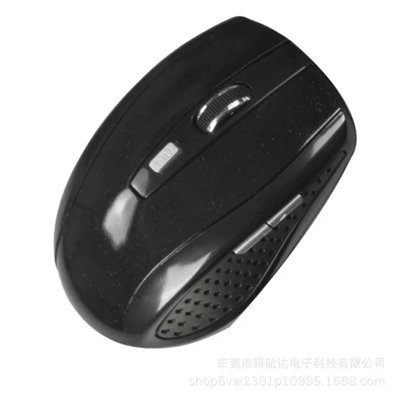 Mouse de computador sem fio usb ajustável gamer gaming 6 botões óptico 2.4 receptor usb para computador acessórios para computador