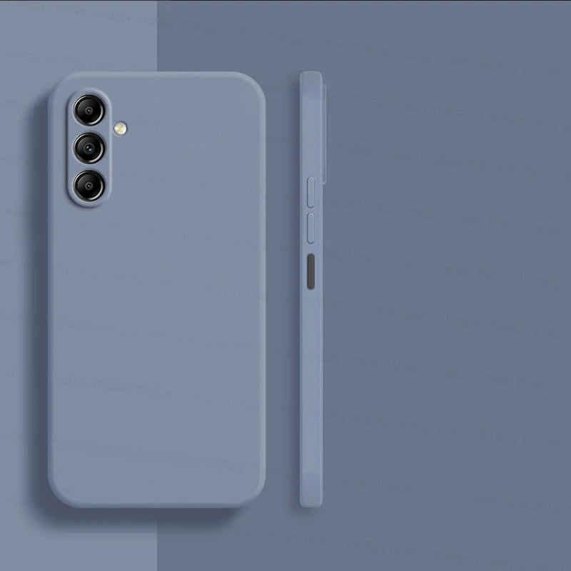 Para samsung galaxy a05s caso samsung galaxy a05 a05s a15 a25 a35 a55 5g capa funda tpu casos à prova de choque capa de silicone líquido