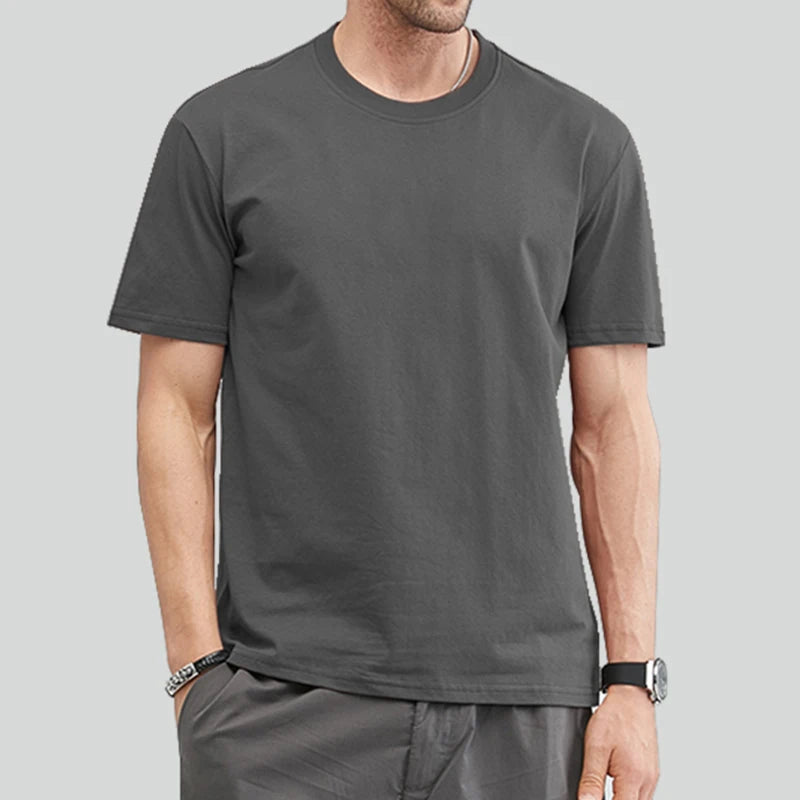 Boa qualidade t-shirts dos homens venda de verão algodão masculino tshirt feminino manga curta camiseta meninos básico simples topos menina oversize 5xl
