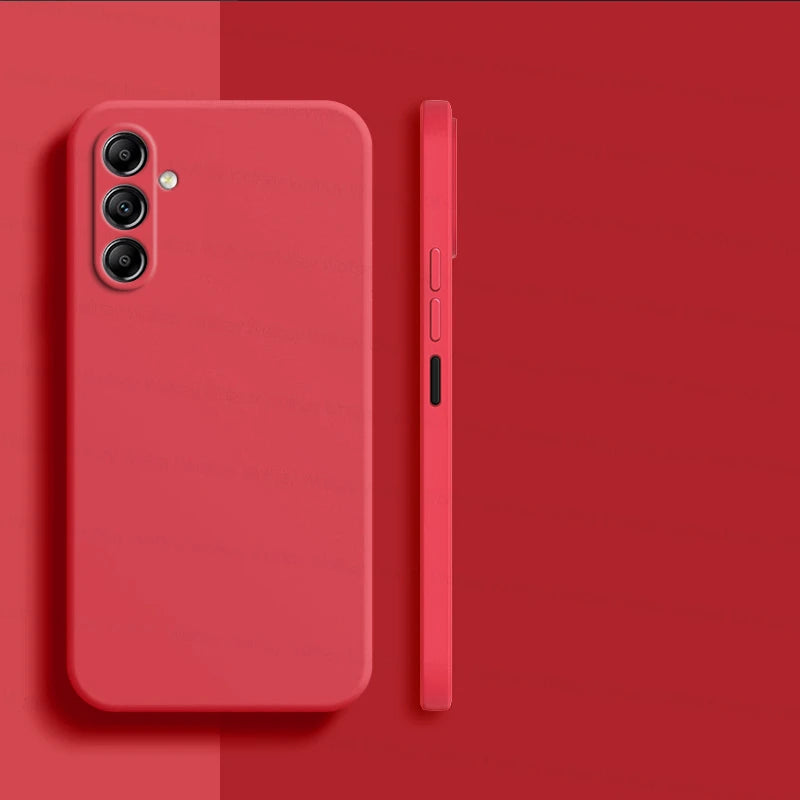 Para samsung galaxy a05s caso samsung galaxy a05 a05s a15 a25 a35 a55 5g capa funda tpu casos à prova de choque capa de silicone líquido