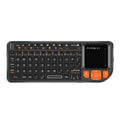 Teclado Mini MRSVI A8 PLUS, Teclado Sem Fio Retroiluminado 2.4GHz&Bluetooth5.0 com Touchpad para Android TV Box, Mac, Laptop, Windows
