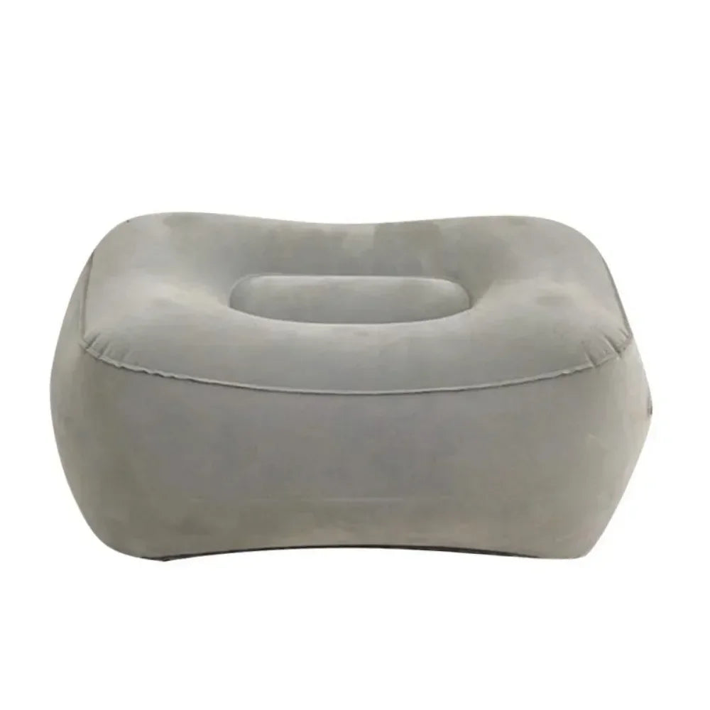 Almofada Inflável de PVC para Descanso dos Pés, Apoio para Pernas em Viagens, Escritório e Casa, Suporte para Relaxar os Pés embaixo da Mesa