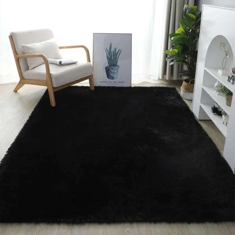Vikama tapete de lã de seda quarto sala estar ins estilo escandinavo casa tapetes decoração para casa