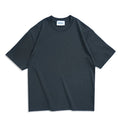 Wavlatii camisetas de verão de grandes dimensões para mulheres homens marrom casual feminino coreano streetwear camisetas unissex básico sólido jovem legal topos