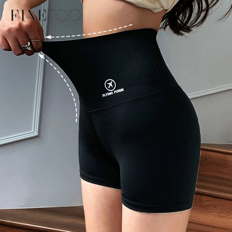 Finetoo mulheres sexy bunda levantador cintura alta shapewear emagrecimento calcinha feminina shapewear cintura trainer controle de barriga yoga shapers