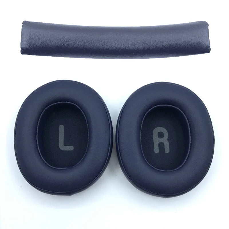 Almofadas e faixa de cabeça para fones de ouvido jbl tune 700bt, 710bt, 720bt, 750btnc, 760nc, 770nc, substituição de almofadas de ouvido