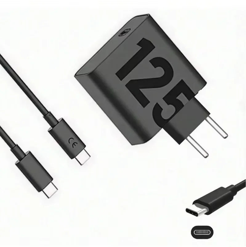 Carregador Rápido USB Tipo C 125W Brasil